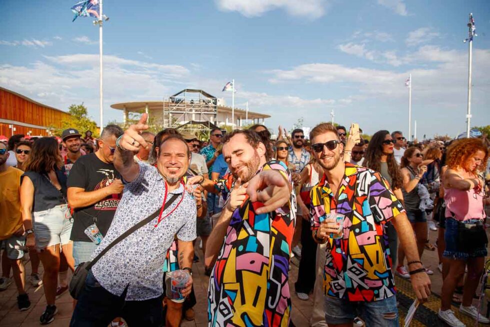Espectadores del Vive Latino en Zaragoza