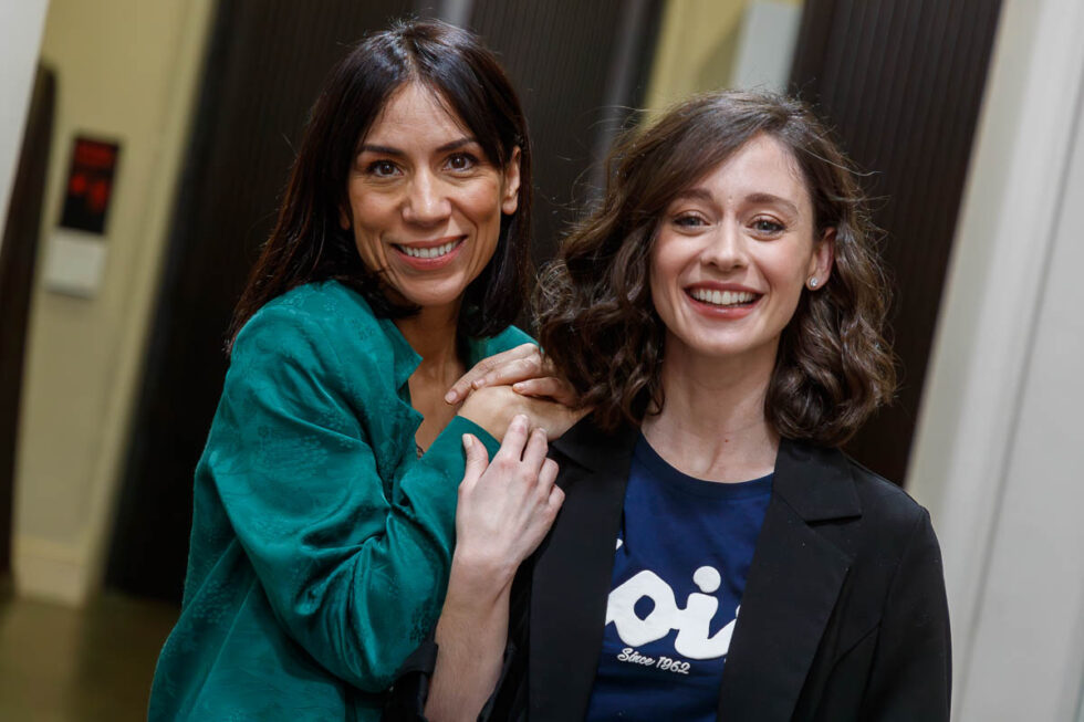 Retrato de Itziar Miranda y Elena Rivera